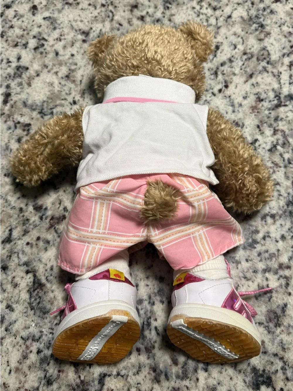 Build-A-Bear Read Teddy - Tennis outfit includes undies and Skechers!